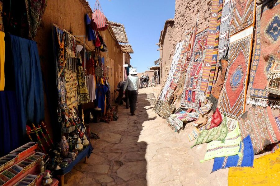 Marrakech to Ouarzazate: Day Trip to Kasbah Ait Ben Haddou - Atlas Studios pass-by: quick glimpse, not a full stop