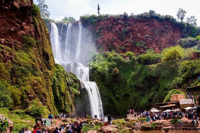 Marrakech To Waterfalls Ouzoud Day trip - Boat cruise beneath the falls: the closest you get without a long trek