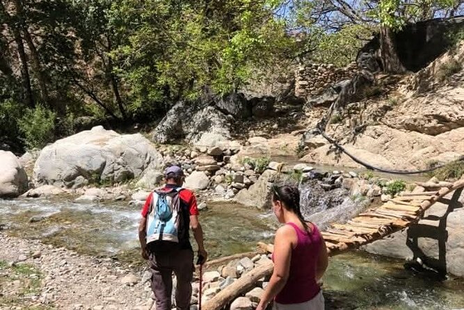 Marrakech Tour: Ourika Valley, Atlas Mountains , Waterfalls - The Ourika Valley viewpoint stop: fast photos, big pay-off