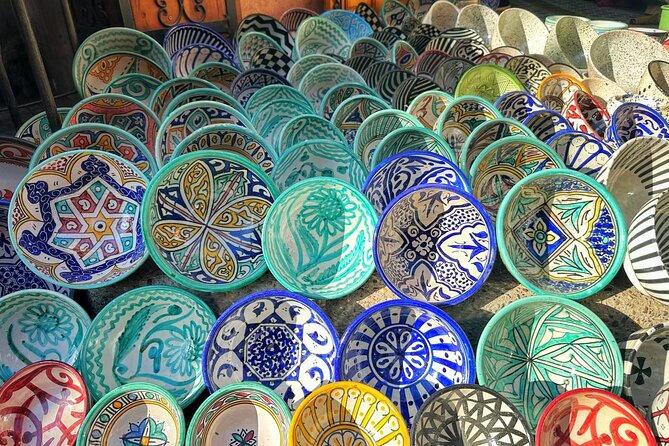 Marrakech Vibrant Souks: A private tour - Souk Semmarine: the shopping spine for color, leather, ceramics, and jewelry