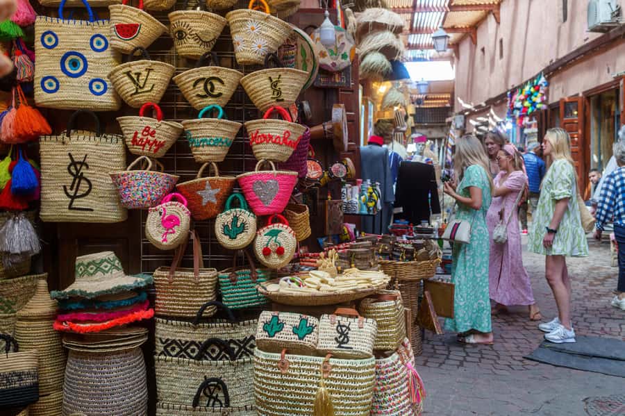 Marrakech: Vibrant Souks, Local Artisans & Medina Experience - Ben Youssef Medersa: tiles, cedar, and why it matters