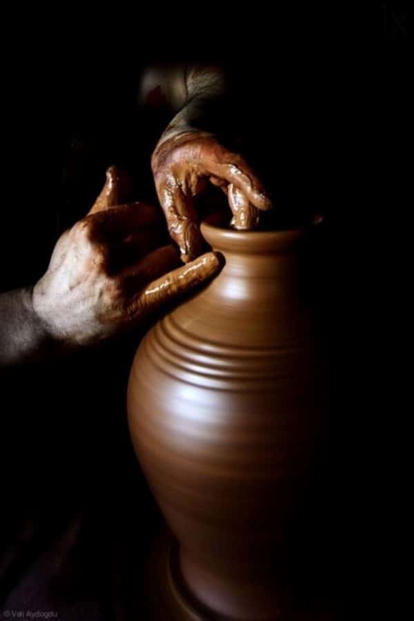 Marrakech: Workshop for Pottery - Tea Break and Pastries: The Human Side of Moroccan Craft