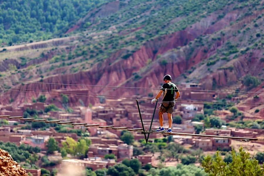 Marrakech: Zipline and Breakfast in the Atlas Mountains - Tahanaout Valley breakfast at a women’s argan cooperative