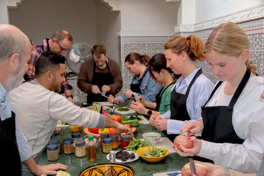 Marrakesh: Moroccan Dishes Cooking Class with a Local Chef - Spices at the end, recipes at home