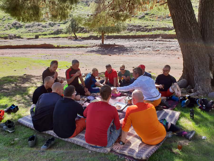 Marrakesh: Toubkal National Park Mountain Bike Trip w/Lunch - Bike setup and safety briefing: you ride your own pace