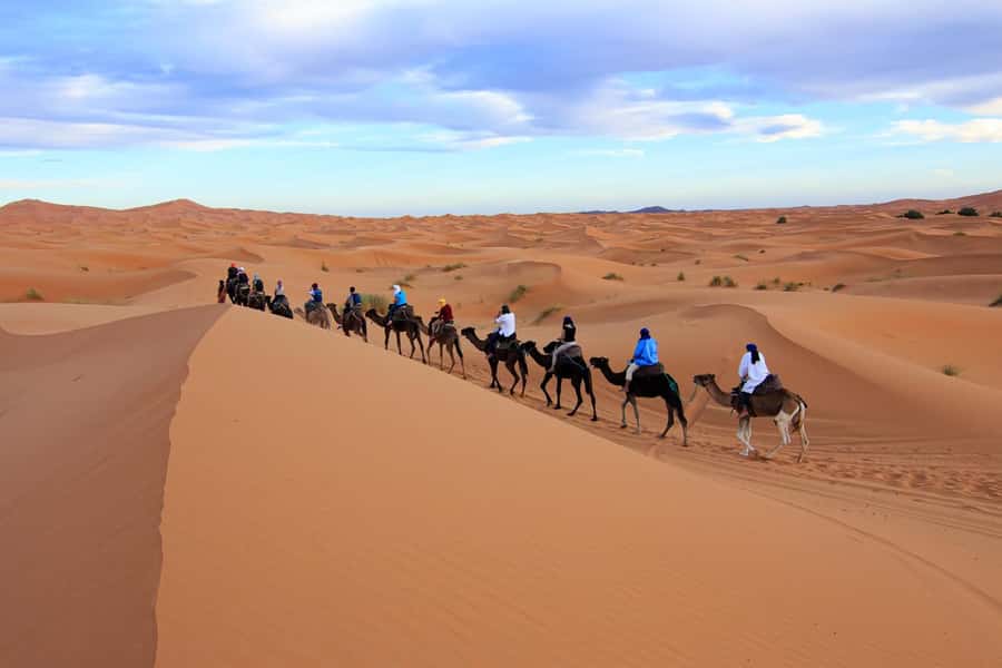 Merzouga: 1-Night in Desert Camp With Dinner & camel ride - Dinner in Camp, Berber Drumming, and a Night Walk Under Stars