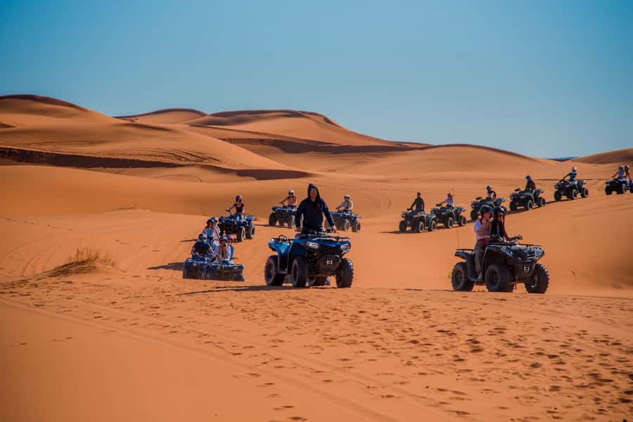 Merzouga : Adventure Quad Bike Safari, & Sandboarding - Sandboarding After the Ride: Sliding Down Soft Slopes