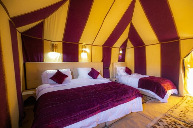 Merzouga Camel Ride & Overnight Desert Camps - Berber tent camp life: mint tea, dinner, music, and stars