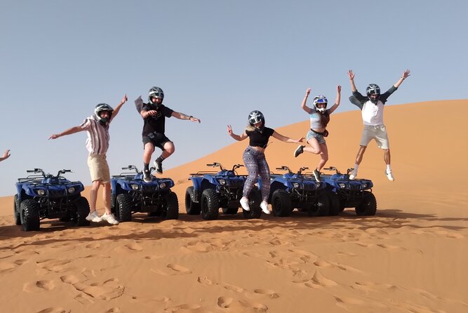 merzouga Desert 1 hour or two hour Quad Bike, and sandboarding - Sandboarding: the steep-dune fun part