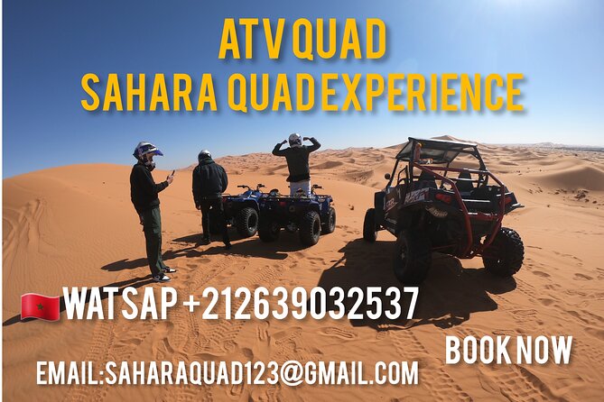 merzouga Desert 1 hour or two hour Quad Bike, and sandboarding - Guides, safety, and that Berber-host feeling