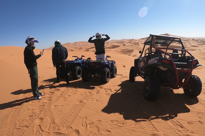 merzouga Desert 1 hour or two hour Quad Bike, and sandboarding - What to know before you go: physical comfort and expectations