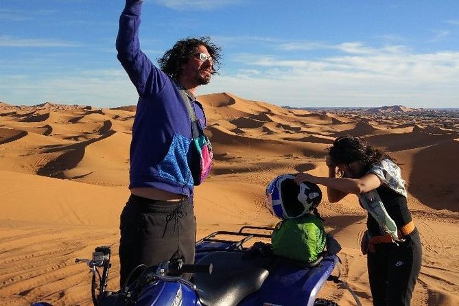 merzouga Desert 1 hour or two hour Quad Bike, and sandboarding - Quad ATV time in the dunes (1 hour or 2 hours)