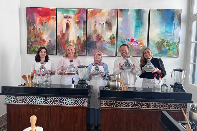 Moroccan 3 in 1 Cooking Experience - Blue Door Cuisine meeting point and what you get in 3 hours