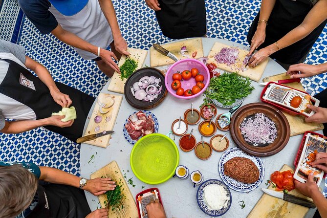 Moroccan Cooking Class and Fez Market Visit and Meal - Inside a restored private home kitchen in Fez