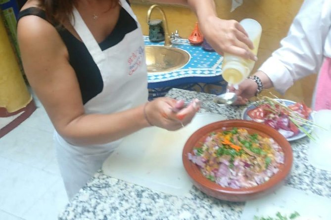 Moroccan Cooking Classes - The kitchen lesson with Moroccan women and the local family