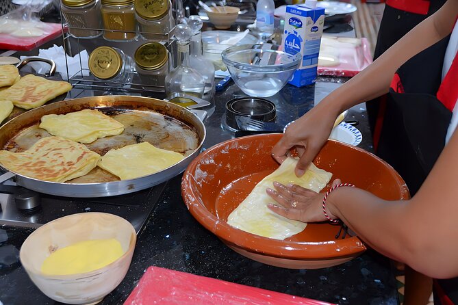Moroccan Cooking Workshop in fez Medina - The Best Part: Mint Tea and Water After You Cook