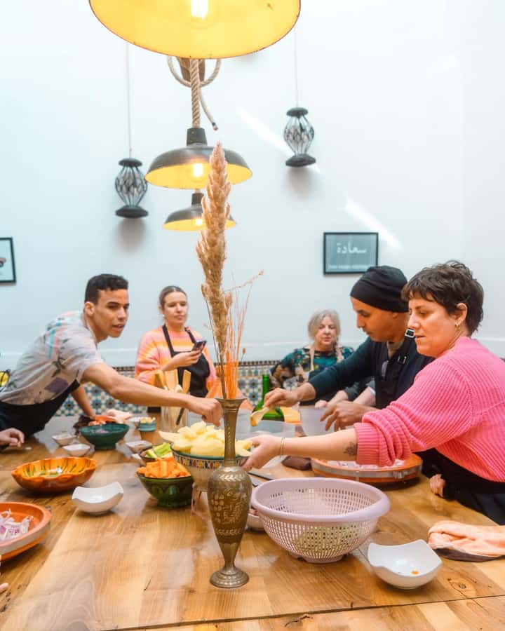 Moroccan Food Cooking Class with a Local Chef in Marrakech - Eating the Results: The Real Payoff