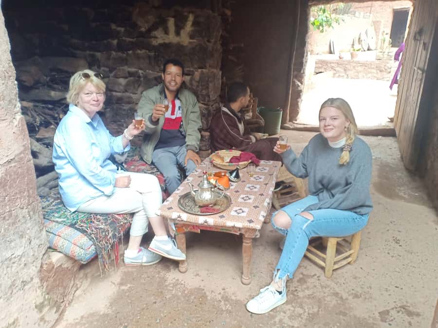 Ourika Valley ,Berber villages ,Atlas Mountains + Lunch - Ourika Valley and the waterfalls: where the walking is the point