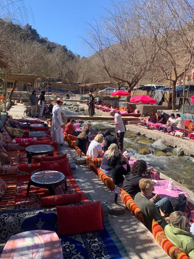 Ourika Valley Waterfalls Day Trip From Marrakech - Cooling off along the Ourika River: when you should slow down
