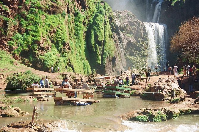 Ouzoud Waterfall & Middle Atlas Mountain Full-Day Tour from Marrakech - Boat option under the falls: worth it, if you want the wet view
