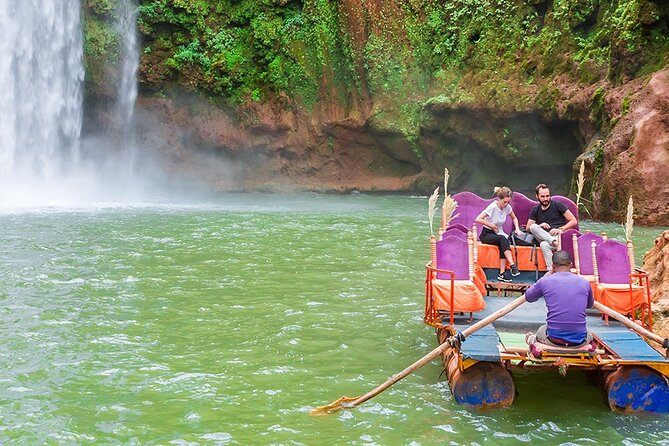 Ouzoud Waterfalls Day Trip from Marrakech with guide & Boat Ride - The optional wooden boat ride near the falls