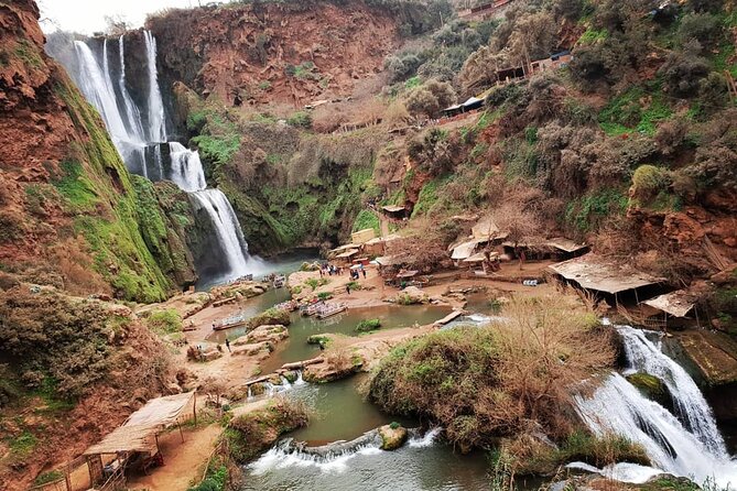 Ouzoud Waterfalls Day Trip from Marrakech with guide & Boat Ride - Group size and comfort: up to 100 people