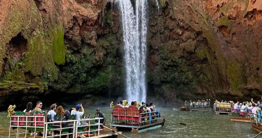 Ouzoud Waterfalls: Majestic Guided Hike and Adventure - Guided waterfall hike: trails, viewpoints, and stairs on the way back