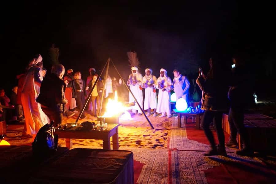 Overnight in Luxury Tent in Desert Camp Erg Chebbi Merzouga - Entering Erg Chebbi, starting at the right meeting point