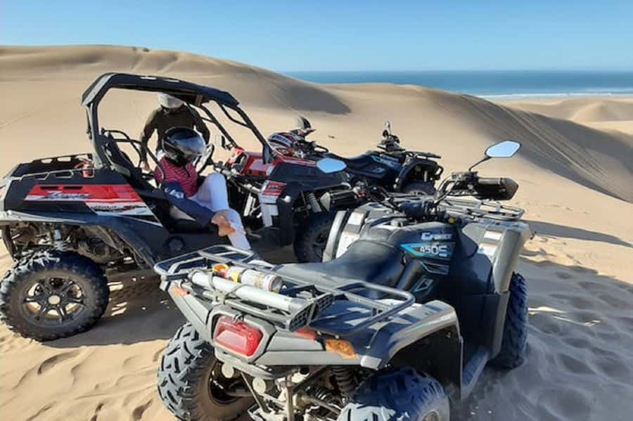 Paradise Valley & Desert Dunes with Camel Ride and quad bike - Timlaline Sand Dunes Quad Bike: The High Point (If You Want Real Action)