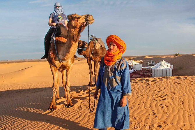 Private 3 Day Desert Tour From Marrakech To Merzouga Dunes - Night in a desert oasis camp: the comfort that matters, and the cold you must respect