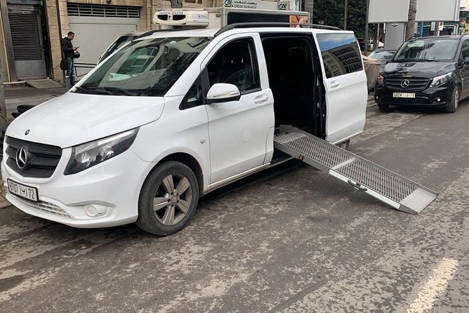 Private Airport pick up/drop off in Casablanca/Best price&cars - The Mercedes van comfort, what matters for real travel