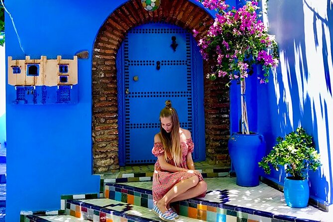 Private Chefchaouen Full Day Trip From Tangier - Bouzafaar Spanish Mosque terrace: the view that makes the work worth it