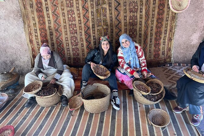 Private Day Trip to Ourika Valley from Marrakech with Lunch - Ourika Valley stop: argan oil cooperative made human