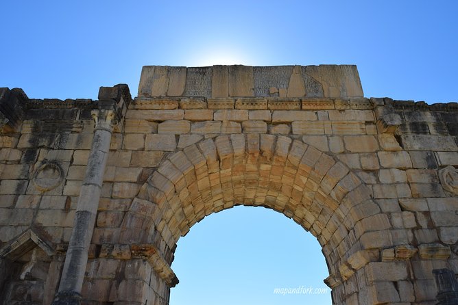 Private Day Trip to Volubilis Meknes and Moulay Driss From Fez - Volubilis Roman ruins: what to look for first