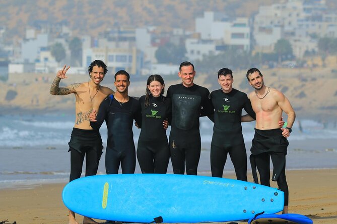 Private Surf Lesson in Taghazout/Agadir - Entering the water in Taghazout Square