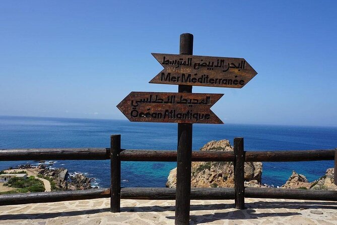 Private Tangier Tour from Ferry or Cruise Ship Including Lunch - Parc Perdicaris and the view angle above the Strait