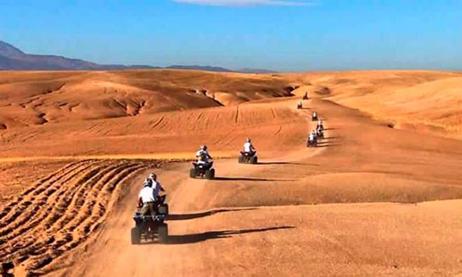 Quad bike and Lunch & Pool in Desert Marrakech Agafay - Who should pick this quad bike and lunch combo