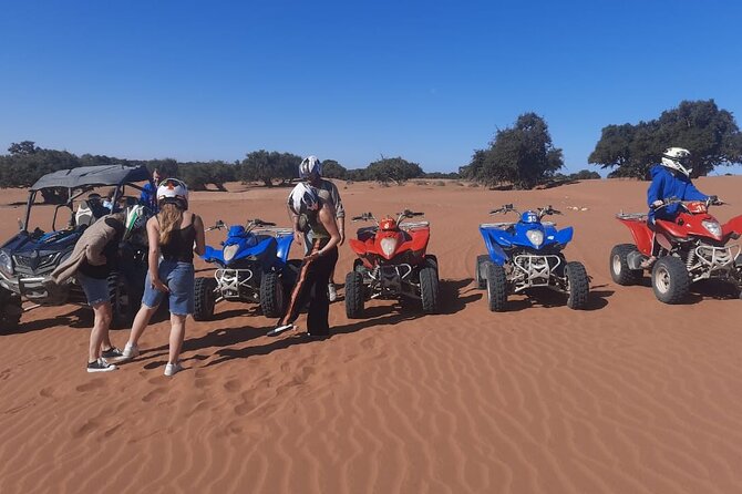 Quad Bike and Sandboarding on Sand Dunes Wild Beach - FAQ