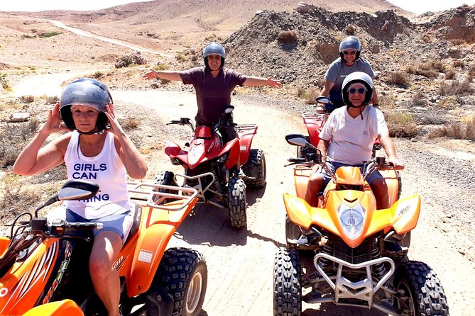 Quad Bike at Agafay-Extreme ATV adventure from Marrakech - Where the Tea and Break Time Fit In (Including Mint Tea)