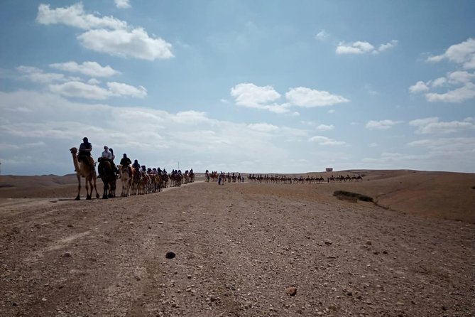 Quad bike & Camel ride Agafay & dinner at Chouf L’Or Restaurant - Camel ride: switching from speed to slow views