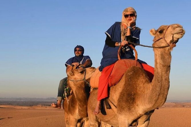 Quad Bike & Camel Ride & Dinner Show In Agafay Desert - Dinner in a Nomad Tent, with Harira, Tagine, and a Fire Show