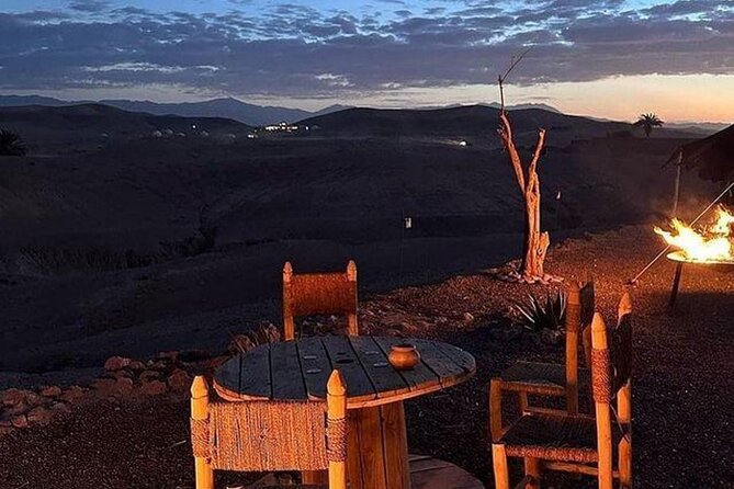 Quad bike & camle Ride & Dinner show in agafay desert - Sunset Camel Ride: The Moment for Views and Calm