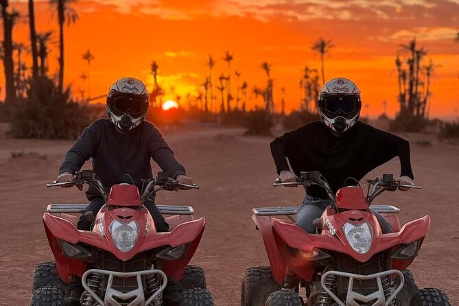 Quad Bike in Marrakech - First Gear, Safety Briefing, and Learning How to Control the Quad