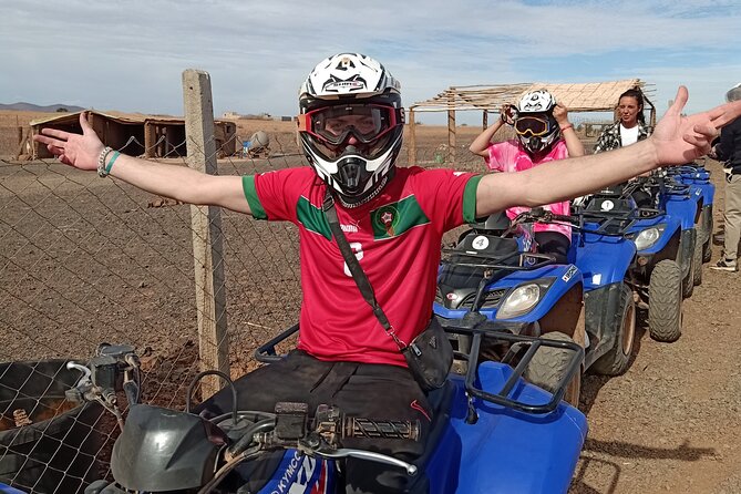 Quad Bike in Marrakech - The Main Ride Through Palm Groves and Desert Views