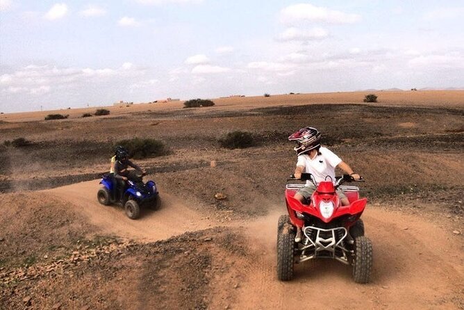 Quad bike ride palm grove Desert of Marrakech mountain bike - Quad Biking Around Marrakech: Why This One Feels Different
