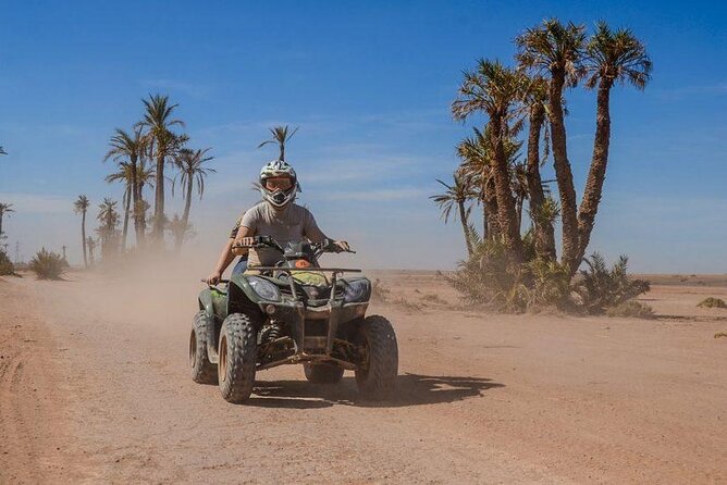 Quad bike ride palm grove Desert of Marrakech mountain bike - Morning vs Afternoon: When to Choose the Better Light