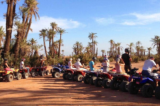Quad bike ride palm grove Desert of Marrakech mountain bike - The Setup Before You Ride: Helmet, Goggles, and a Real Safety Brief