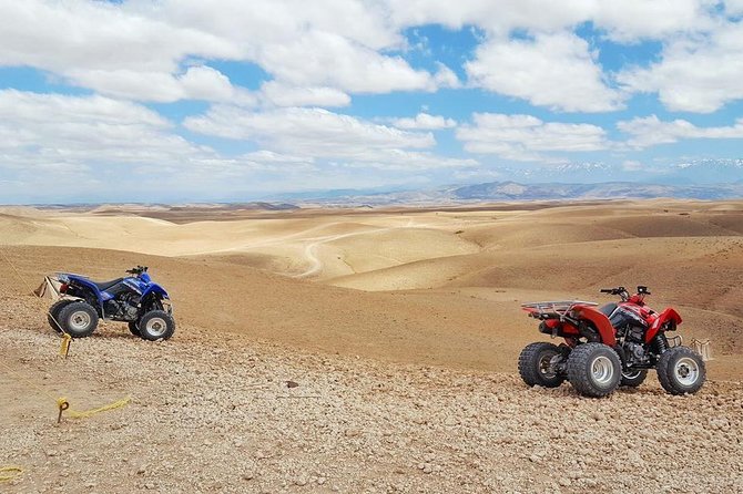 Quad biking excursion in The Desert Of Agafay & Lalla takerkoust - The quick “why this works” on the Agafay and lake route