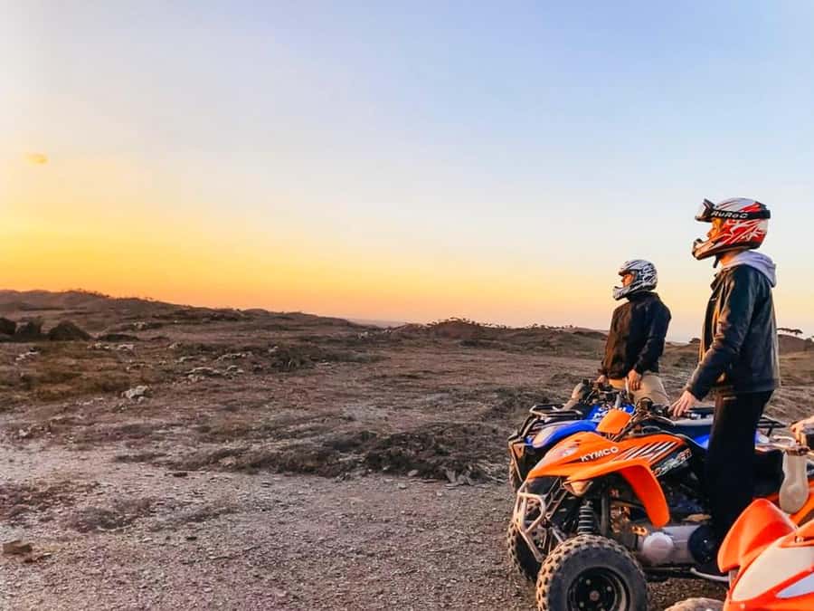 Quad biking in Agafay Desert with lunch & Camel Ride & pool - Pool time: cooling off is the secret part of the deal