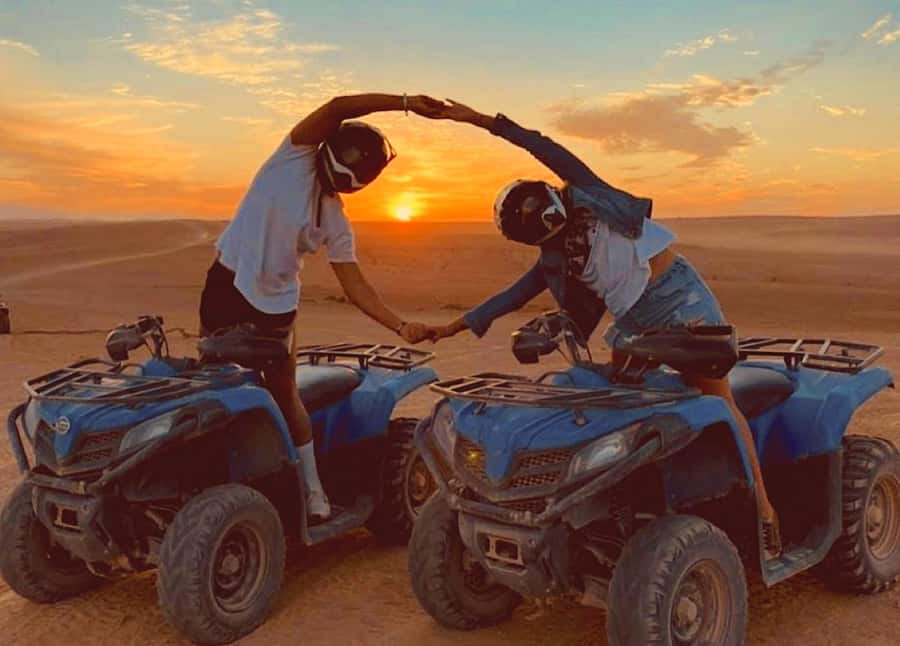 Quad biking in Agafay Desert with lunch & Camel Ride & pool - ATV quad biking: the hour that does the heavy lifting